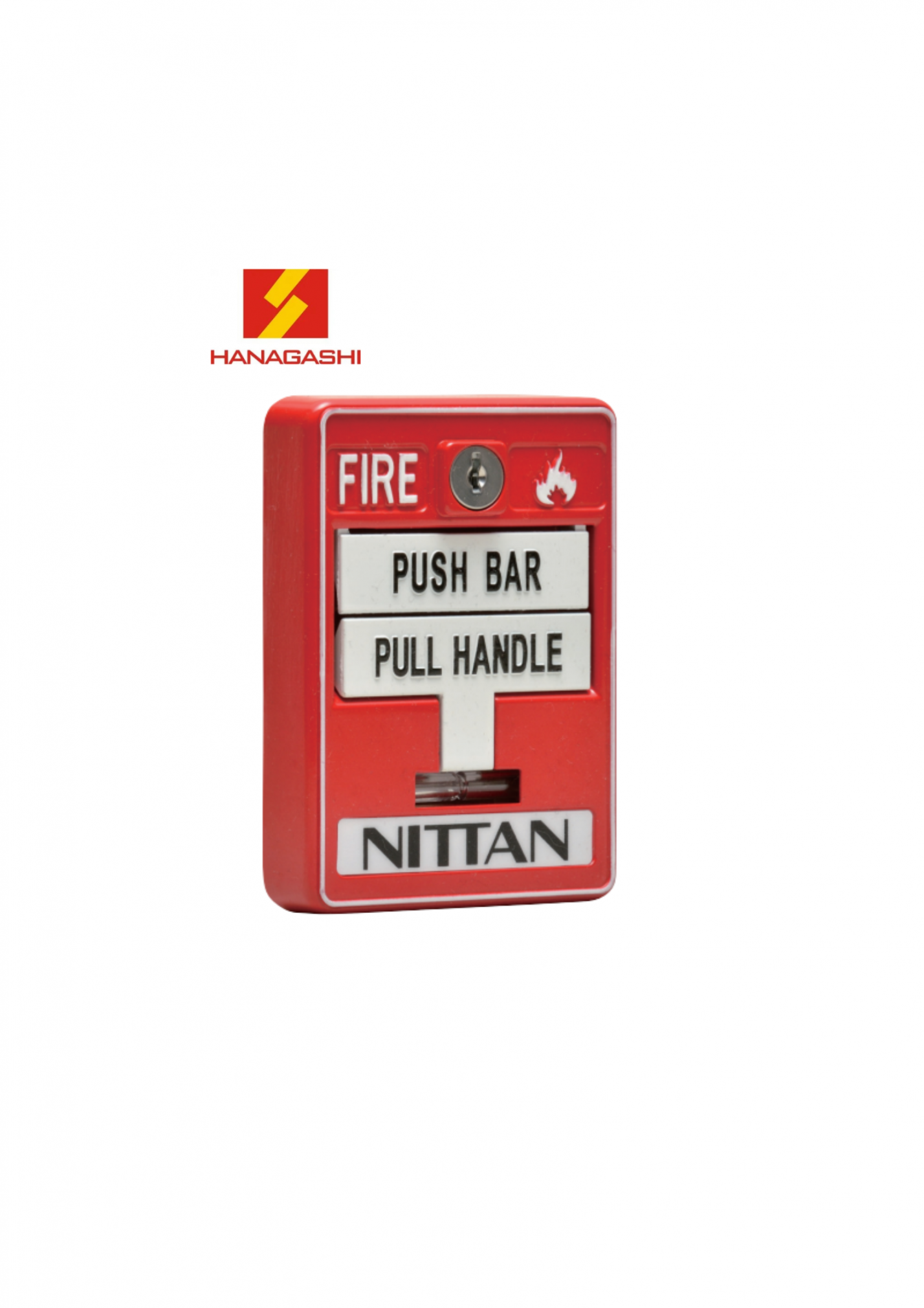 EVCA-MS-S10K Nút nhấn báo cháy khẩn cấp loại hai tác động